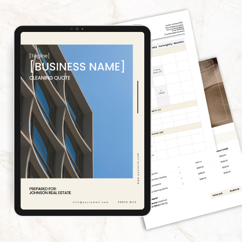 Cleaning Quote Template