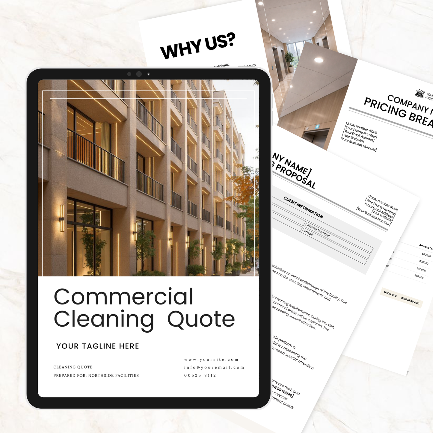 Commercial Cleaning Quote Template
